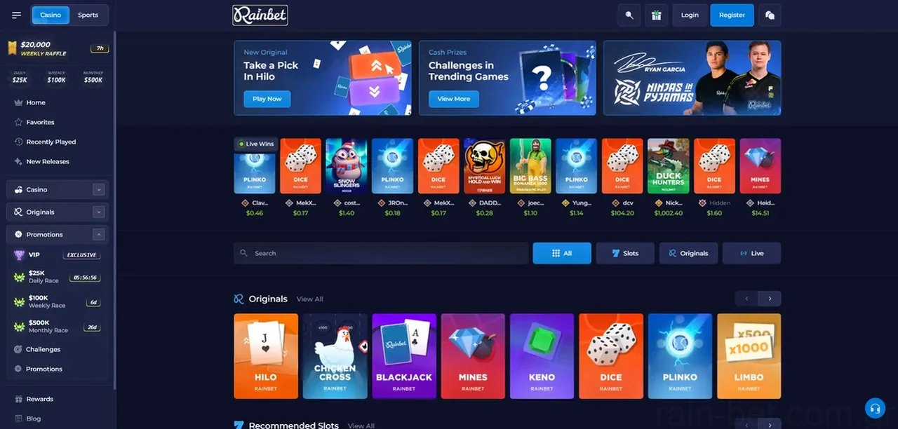 Rainbet Casino Casino